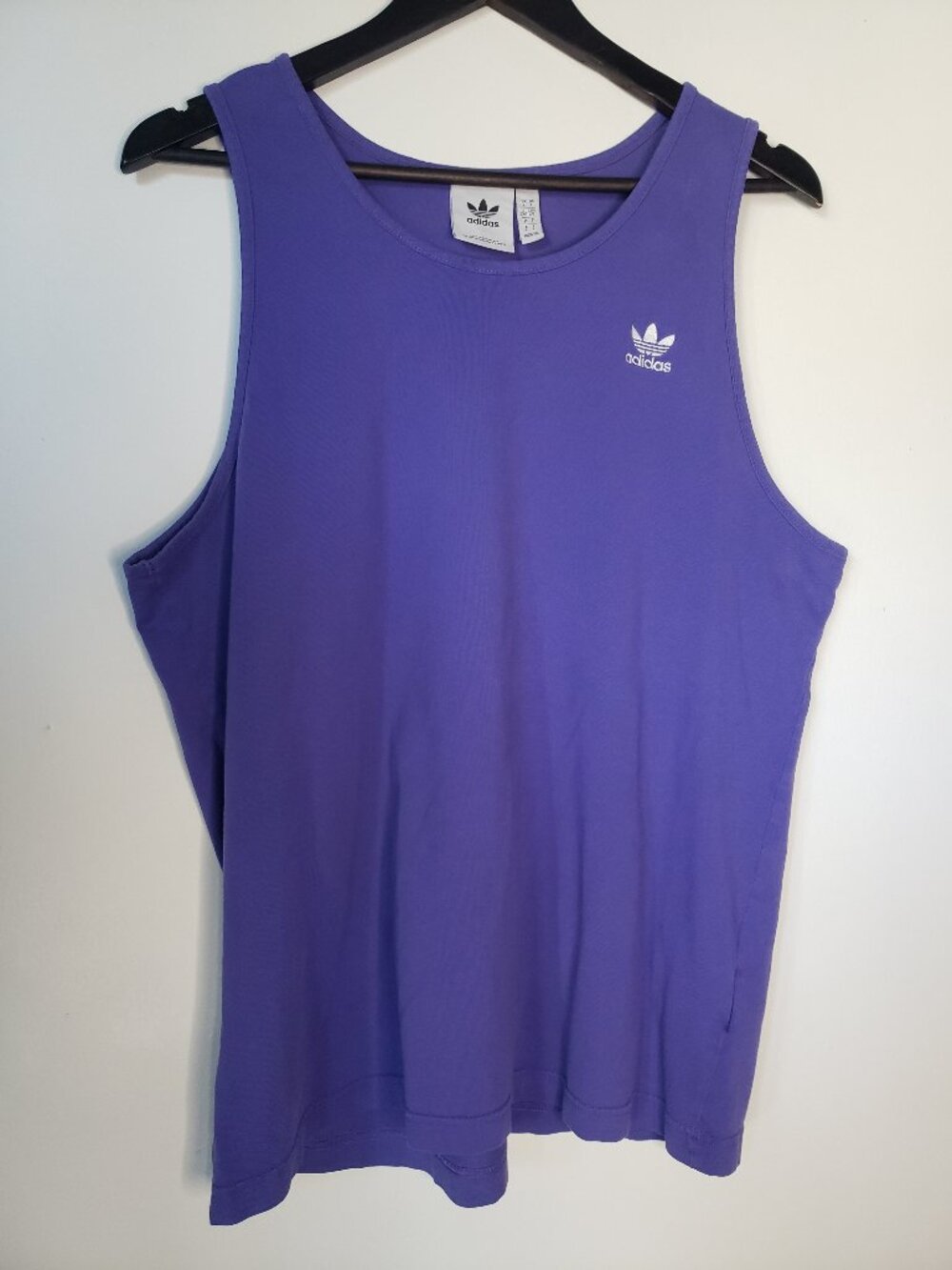 Purple Adidas Workout Tank Top